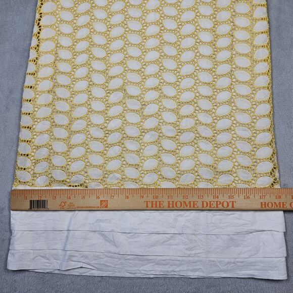 Theodora Sundress Womens XS Handmade Claudia Yellow Quiet Lux Made in Italy - Picture 13 of 14